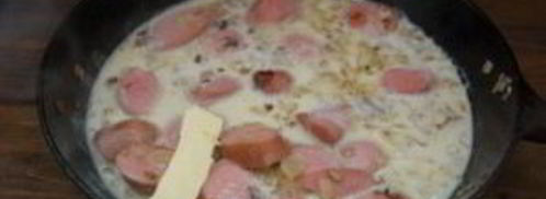 макароны с сосисками. Шаг 7