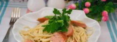 макароны с сосисками. Шаг 9