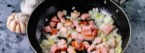 паста карбонара с беконом без сливок. Шаг 8