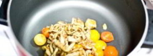 паста с грибами и помидорами. Шаг 7