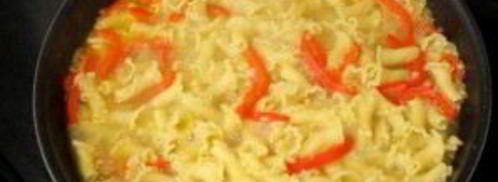 паста с курицей и овощами. Шаг 6