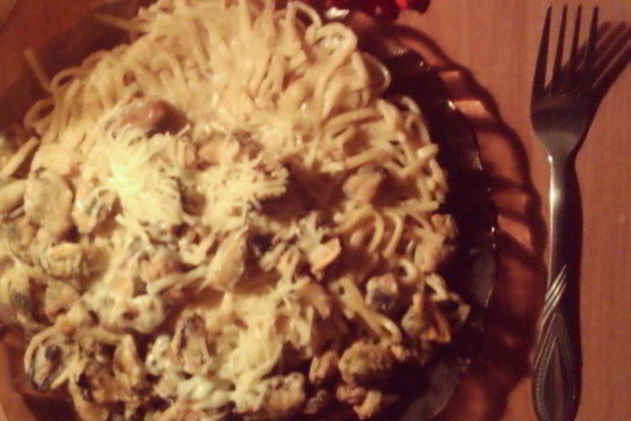 Рецепт пасты с морскими гадами