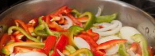 паста с сосисками и овощами. Шаг 4