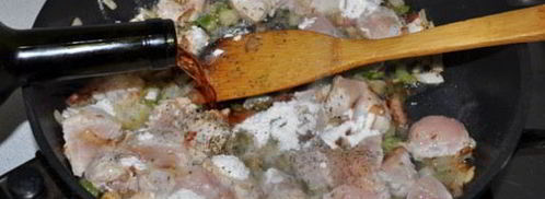 паста с тушеным кроликом. Шаг 6