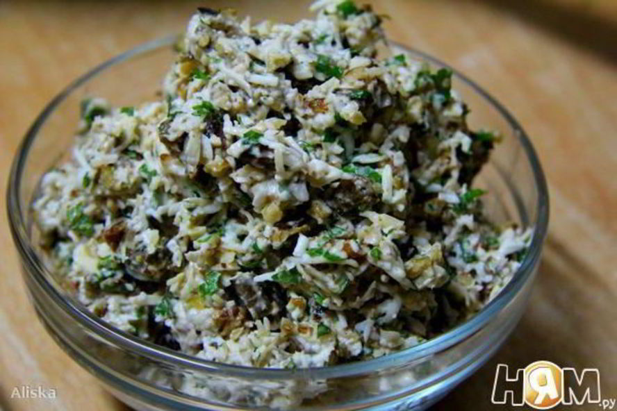 Рецепт салата-пасты с баклажанами вкусная