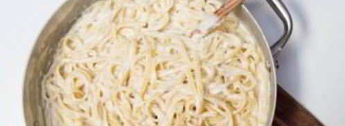 спагетти альфредо. Шаг 8