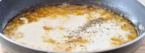 спагетти с креветками в сливочном соусе. Шаг 10