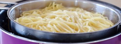 спагетти с креветками в сливочном соусе. Шаг 12