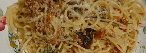 спагетти с телятиной и сельдереем. Шаг 13