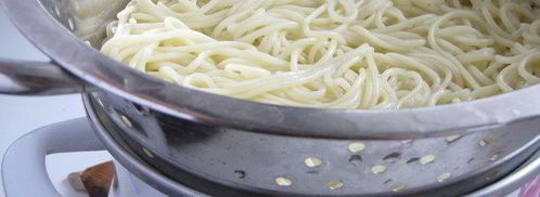 японская лапша с овощами и омлетом. Шаг 5