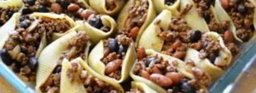 запеченные фаршированные ракушки. Шаг 9