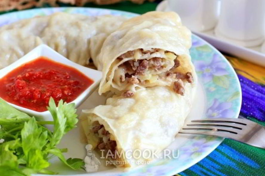 Рецепт ханума с мясом и картошкой