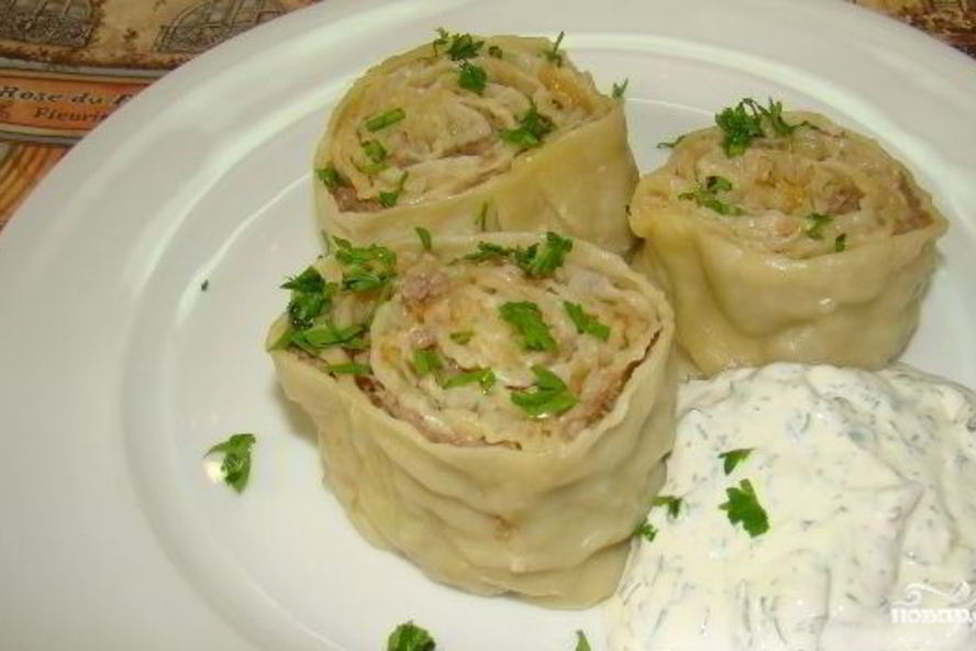 Рецепт ленивых мантов в пароварке