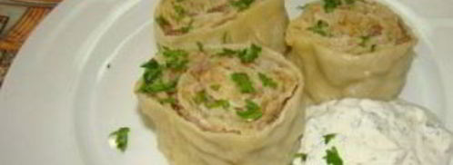 ленивые манты в пароварке. Шаг 7