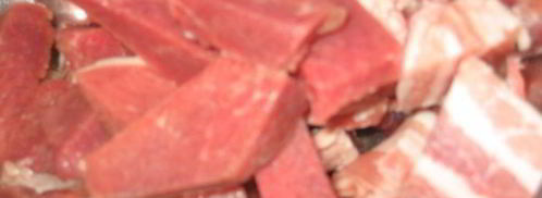 манты дружба с тройным мясом. Шаг 3