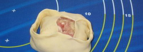 манты дружба с тройным мясом. Шаг 11