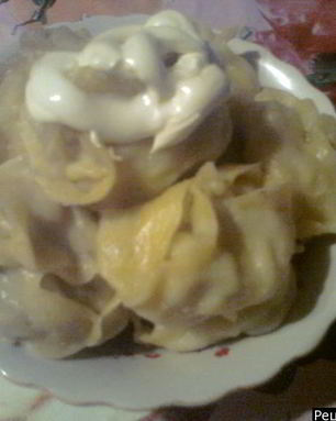 Манты из баранины