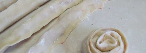 манты розочка. Шаг 7