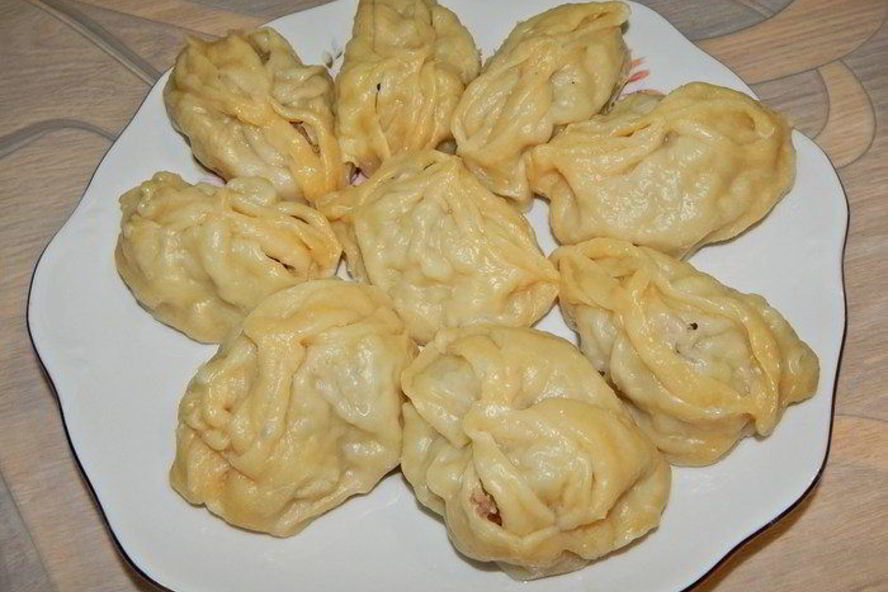 Рецепт мантов с говяжьим фаршем