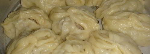 манты с говяжьим фаршем. Шаг 12