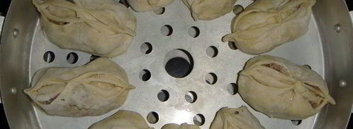 манты с говяжьим фаршем. Шаг 11