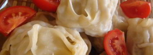 манты с гусем. Шаг 6