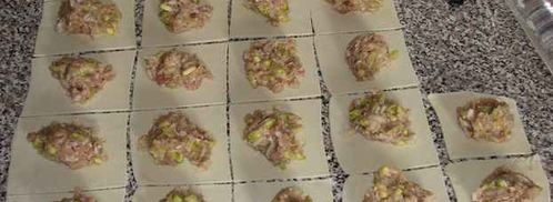 манты с кабачком. Шаг 24