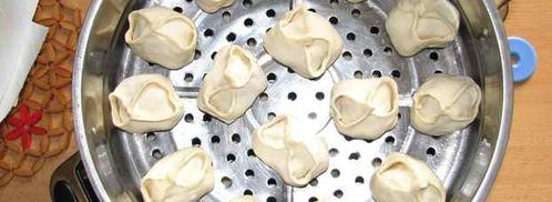 манты с кабачком. Шаг 40