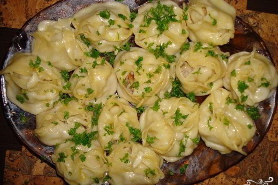 Рецепт мантов с картошкой и мясом