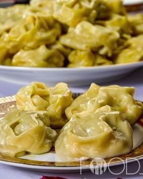 Манты с картошкой