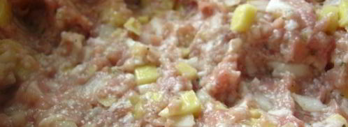 манты с мясом и картофелем. Шаг 6