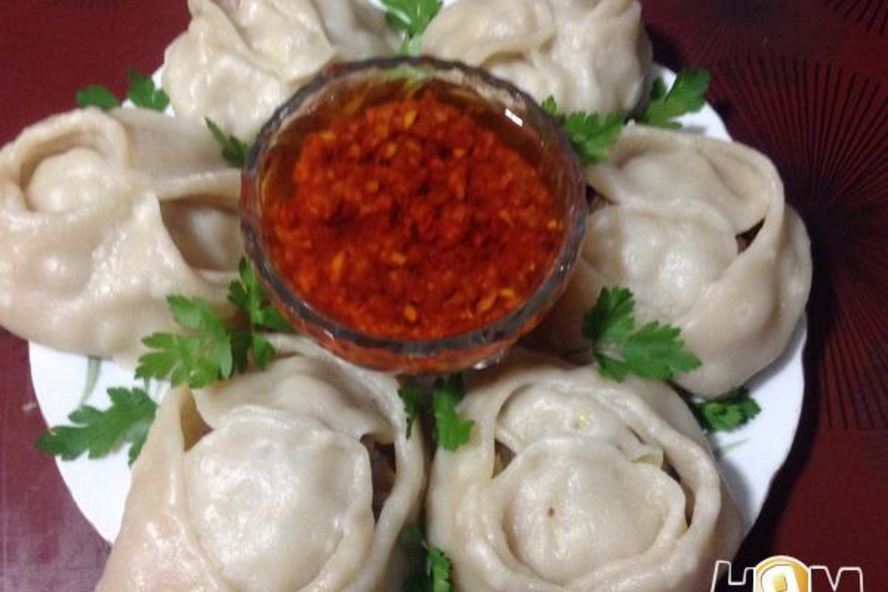 Рецепт мантов со свининой и тыквой