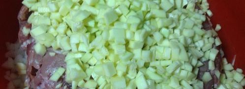 манты со свининой и тыквой. Шаг 4