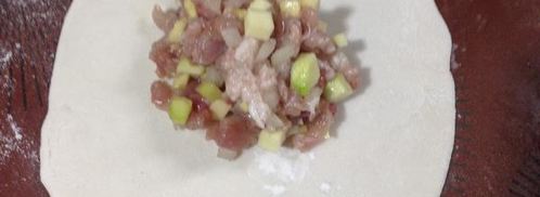 манты со свининой и тыквой. Шаг 6