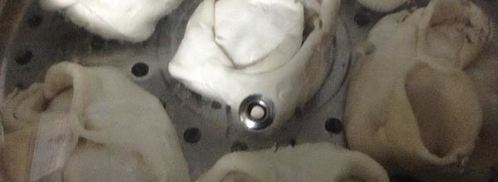 манты со свининой и тыквой. Шаг 8