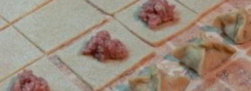 манты в духовке. Шаг 3