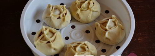 манты в мультиварке. Шаг 11