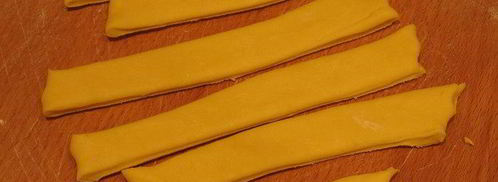 постные манты рыбки с кальмарами. Шаг 8