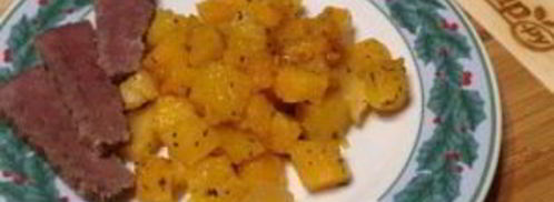 мгновенный гарнир из тыквы. Шаг 7