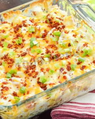 Картошка по-французски с фаршем помидорами грибами