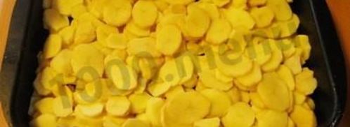 картошка по-французски с фаршем в духовке. Шаг 10