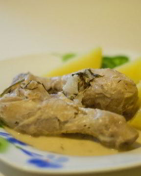 Куриные голени по-французским мотивам