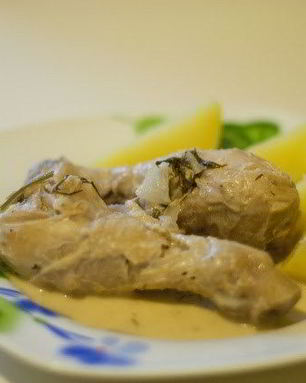 Куриные голени по-французским мотивам