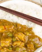 Курица карри по-французски