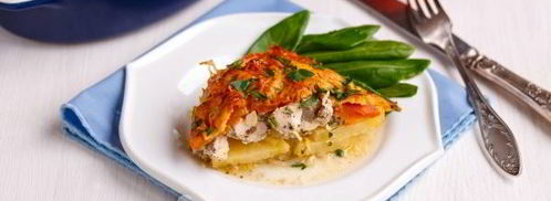 мясо по-французски из курицы. Шаг 16