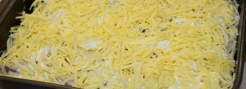 мясо по-французски классически в духовке с картошкой. Шаг 18