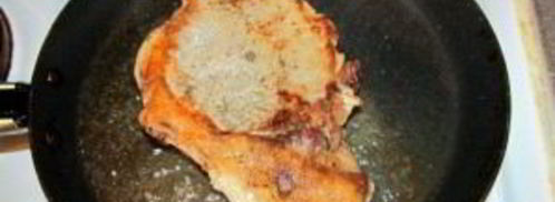 мясо по-французски на сковороде. Шаг 3