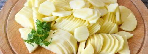 мясо по-французски с картофелем и фаршем. Шаг 7