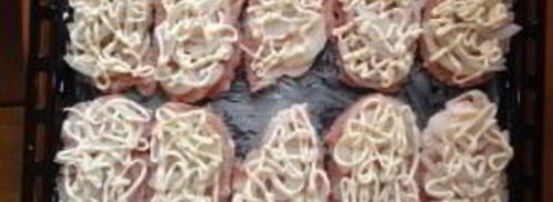 мясо по-французски с луком и сыром. Шаг 6