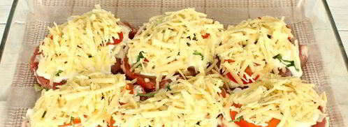 мясо по-французски с помидорами. Шаг 7